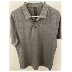 Lululemon Evolution Polo size L in color Heathered Black